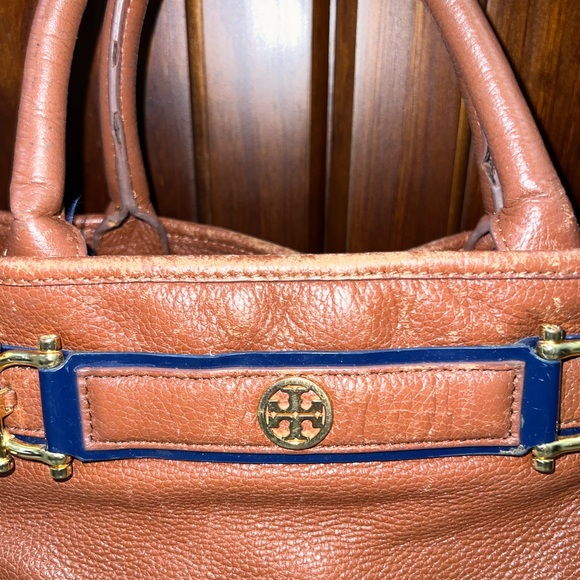 Tory Burch Sienna Robinson Horsebit Satchel/shoulder Bag - Picture 4 of 15